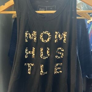 The Be Brand Black 'Mom Hustle' Tank Top